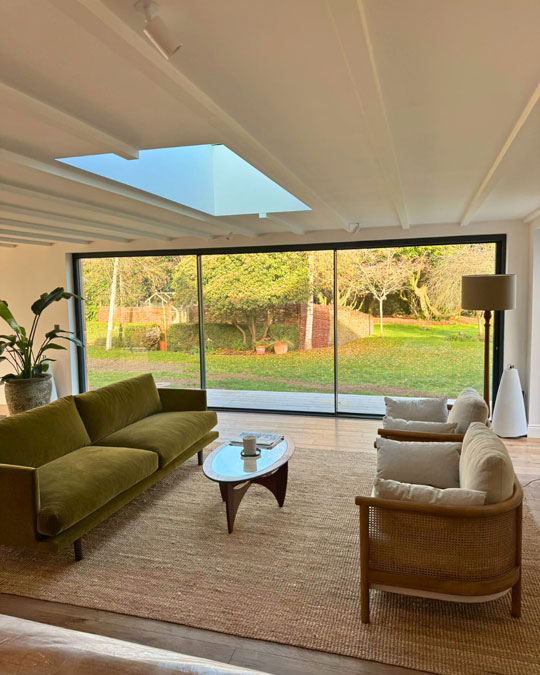 Interior bifold doors